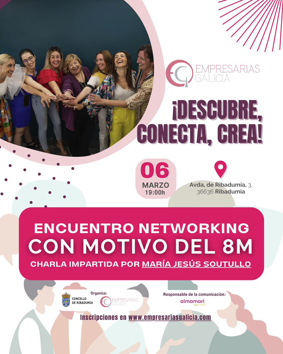 Encuentro de Networking con Motivo del 8M (Ribadumia)