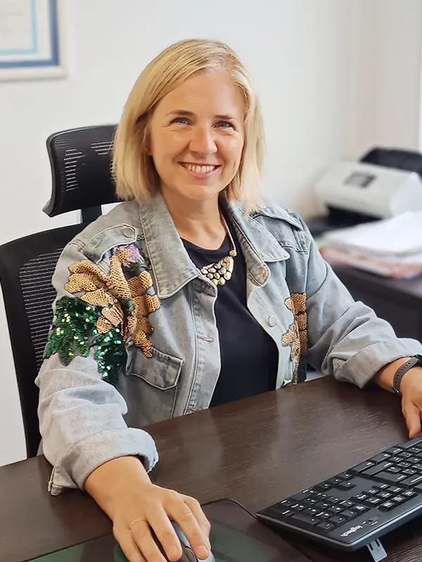 Foto de María González Vila, socia de Empresarias Galicia